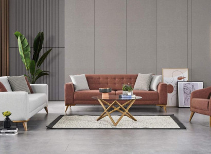 Living room set Stylish Sofa set 3+3+1 Seater Luxury Couches Sofa Furniture